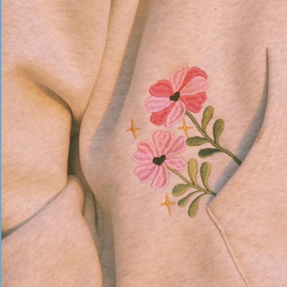 Dandy "Gift Giving" Oversized Lux Hoodie in Heather Gray Size small - Picture 3 of 7